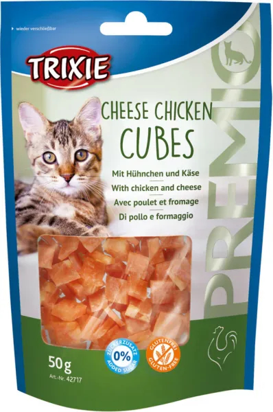 Premio Cubes mit Hühnerbrust & Käse